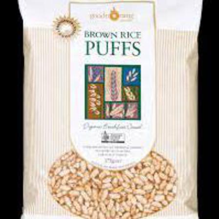 Good morning cereals brown rice puffs 175g