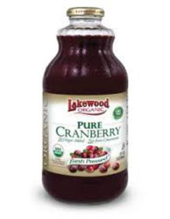 Lakewood cold pressed cranberry juice 946ml