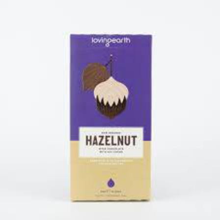 Loving earth hazelnut chocolate 80g