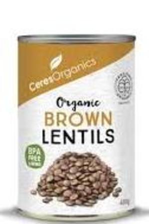 Ceres Brown Lentils 400g