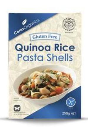 Ceres Quinoa Rice Pasta Shells