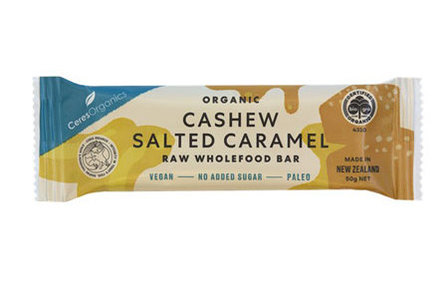 Ceres Wholefood Bar Cashew Salted Caramel 50g