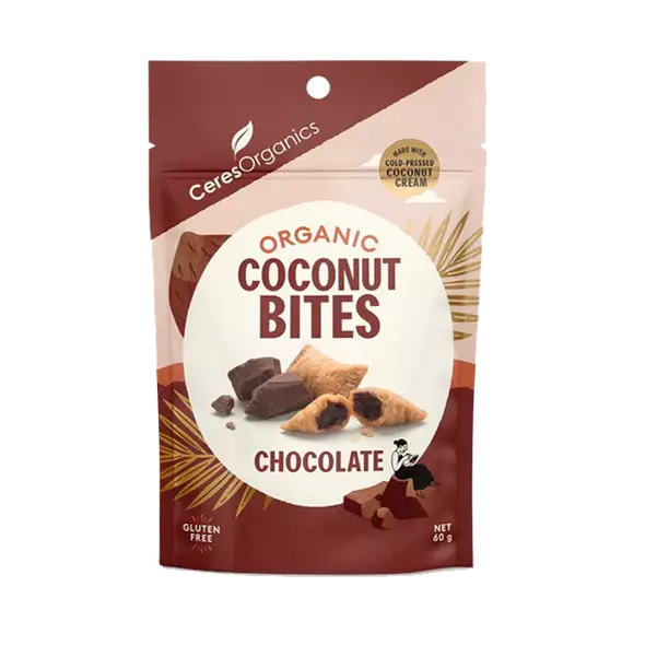 Ceres Chocolate Coconut Wafer Bites 60g