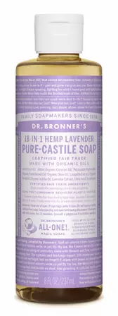 Dr Bronners Lavender Castile Liquid Soap 237ml