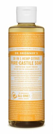 Dr Bronners Citrus Castile Liquid Soap 237ml