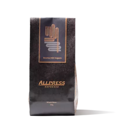 Allpress Browns Mill organic coffee Espresso grind