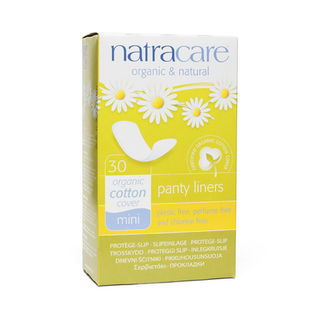 Natracare mini panty liners x30