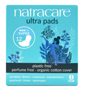 Natracare ultra pads super x 12