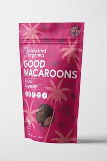 Little bird Macaroons Cacao & Raspberry 125g
