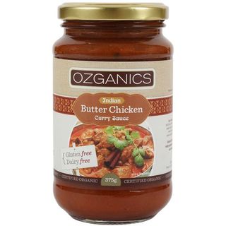 Ozganics indian butter chicken curry sauce 375g
