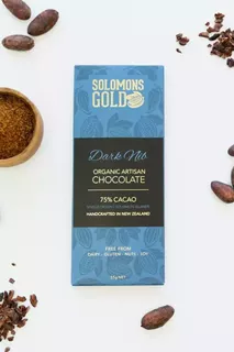 Solomon's Gold Dark Nib Chocolate 55g