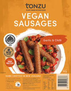 Tonzu Sausages Garlic & Chili 300g