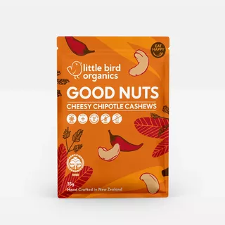 Little Bird Good Nuts - Cheesy Chipotle Cashews 35g