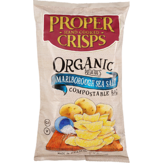 Proper Crisps Organic Potatoes - Marlborough Sea Salt 150g
