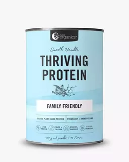 Nutra Organics Thriving Protein - Smooth Vanilla 450g