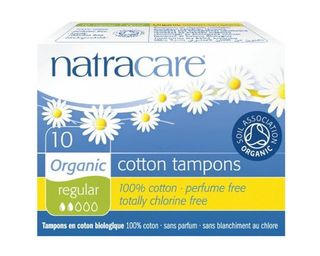 Natracare Organic Cotton Tampons 10 Regular