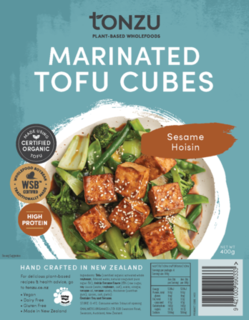 Tonzu Marinated Tofu Cubes - Sesame Hoisin 400g