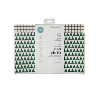 Good Change Reusable Eco Cloth Large 2 Pack