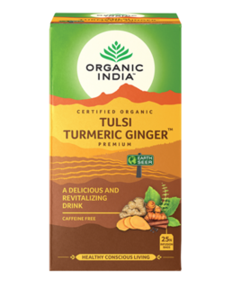Organic India Tulsi Turmeric Ginger Tea 25 Bags