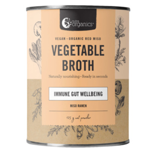 Nutra Organics Miso Ramen Veggie Broth 125g