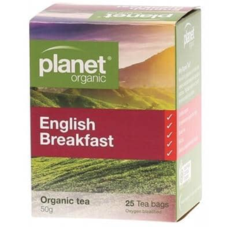 Planet Organic English Breakfast Tea 20 tea bags