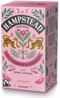 Hampstead Wild Rosehip & Hibiscus Tea 20 bags