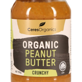 Ceres Organic Peanut Butter Crunchy 700g