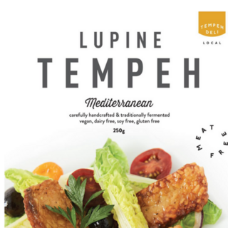 Lupine Tempeh Mediterranean