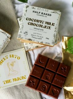 Half Baked Catering Coconut Milk Chocolate 70g