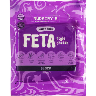 Nudairy Feta Block 200g