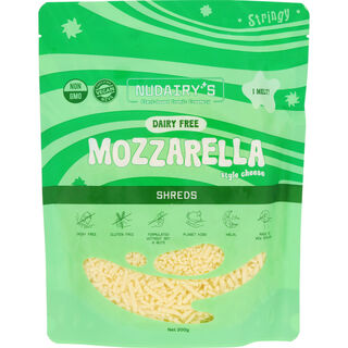 Nudairy Mozzarella Shreds 300g