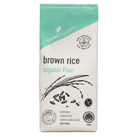 Brown rice flour 800g