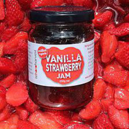 Te horo vanilla strawberry jam 250g