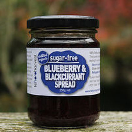 Te horo blueberry and blackcurrant spread 250g