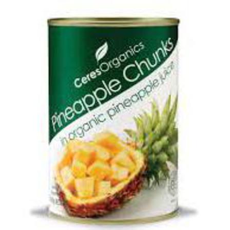 Ceres pineapple chunks 400g