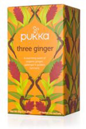 Pukka Tea three ginger