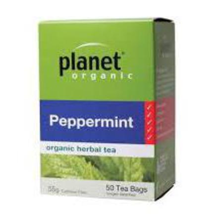 Planet organic peppermint tea 50 bags
