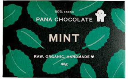 Pana raw chocolate mint 45g