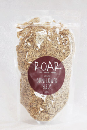Roar activated sunflower seeds 500g