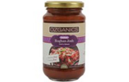 Ozganics indian roghan josh curry sauce 375g