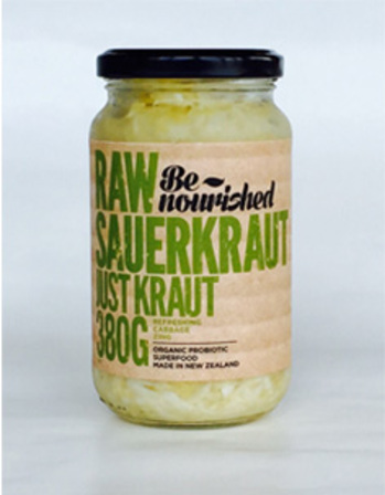 Be nourished raw sauerkraut just kraut 380g