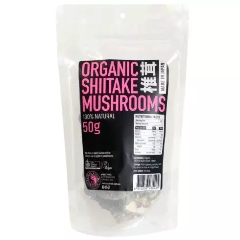 Shiitake Mushrooms 50g