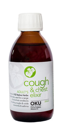 Oku Cough and Chest Adult Elixir 200ml