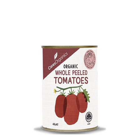 Ceres Whole Peeled Tomatoes 400g