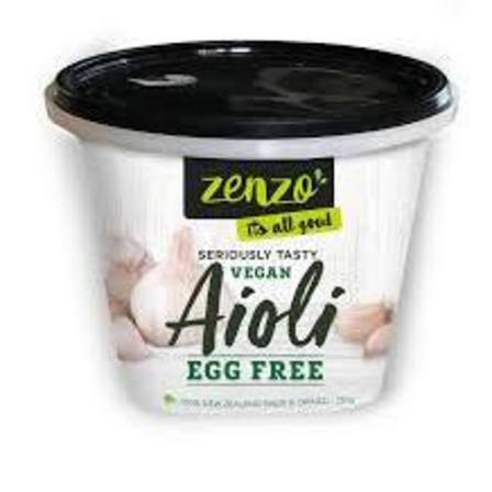 Zenzo Egg Free Vegan Aioli 250g