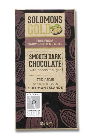 Solomon's Gold Smooth Dark Chocolate 55g