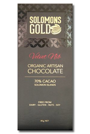 Solomon's Gold Velvet Nib Chocolate 85g