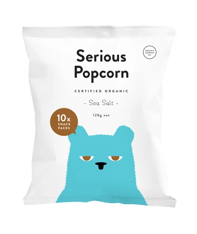 Serious Popcorn Sea Salt Multipack