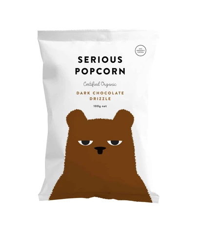 Serious Popcorn Dark Chocolate Drizzle 100g