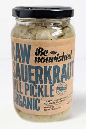 Be Nourished Sauerkraut Dill Pickle